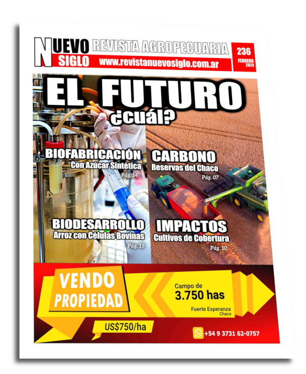 Tapa de la Revista Agropecuaria Nuevo Siglo de Febrero 2024.