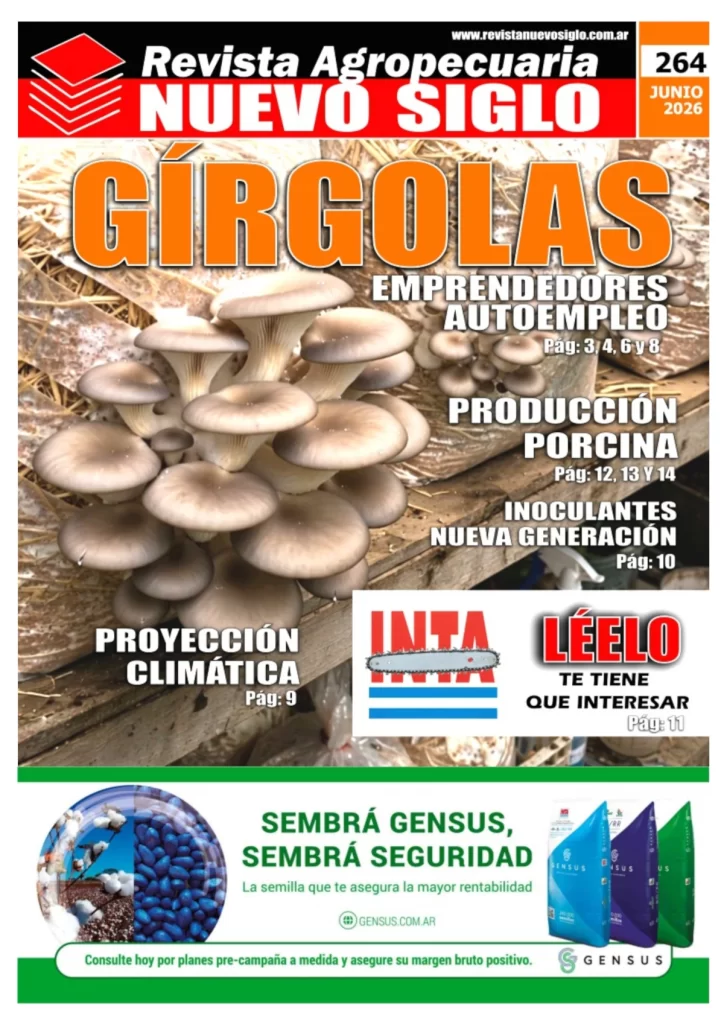 Tapa de la Revista Agropecuaria Nuevo SIglo 264 - Junio 2026